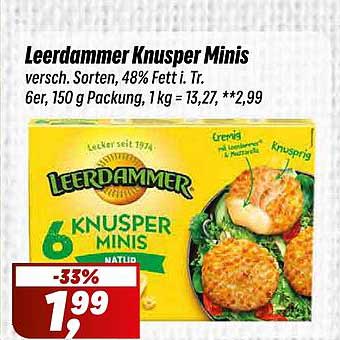 Leerdammer Knusper Minis