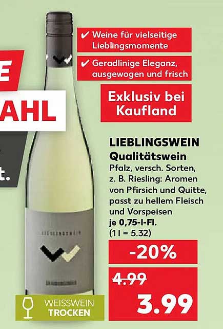 LIEBLINGSWEIN Qualitätswein