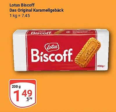 Lotus Biscoff Das Original Karamellgebäck