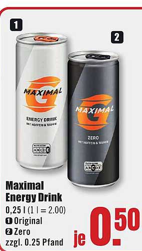 Maximal Energy Drink