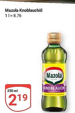 Mazola Knoblauchöl