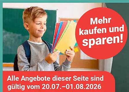Mehr kaufen und sparen!