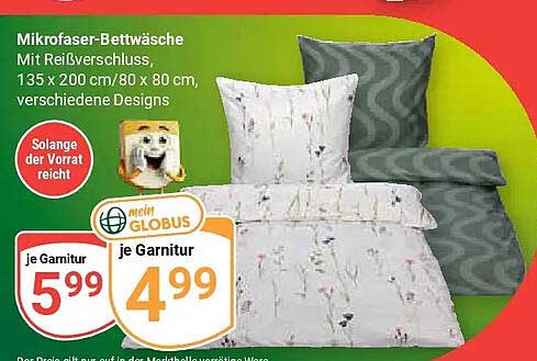 Mikrofaser-Bettwäsche