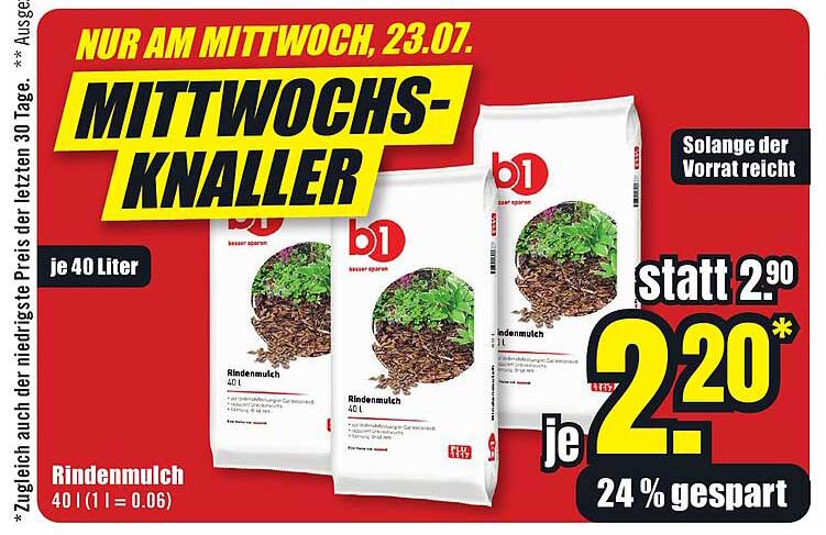 MITTWOCHS-KNALLER