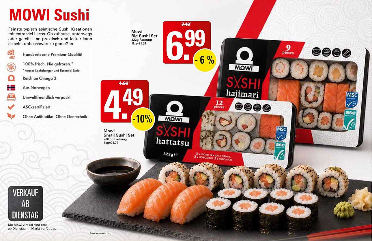Mowi Big Sushi Set