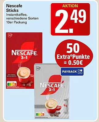 Nescafe Sticks