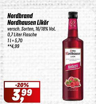 Nordbrand Nordhausen Likör