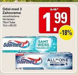 Odol-med 3 Zahncreme
