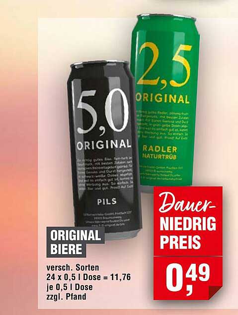 ORIGINAL BIERE