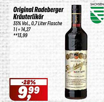 Original Radeberger Kräuterlikör