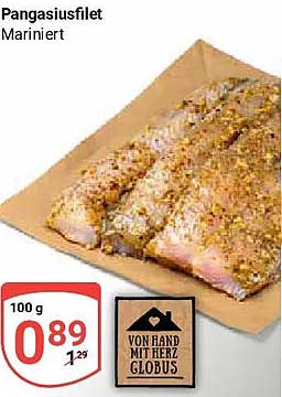 Pangasiusfilet Mariniert