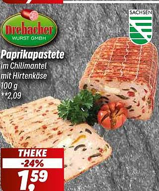 Paprikapastete im Chilimantel mit Hirtenkäse 100 g