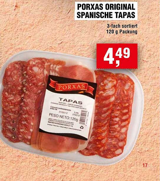 PORXAS ORIGINAL SPANISCHE TAPAS