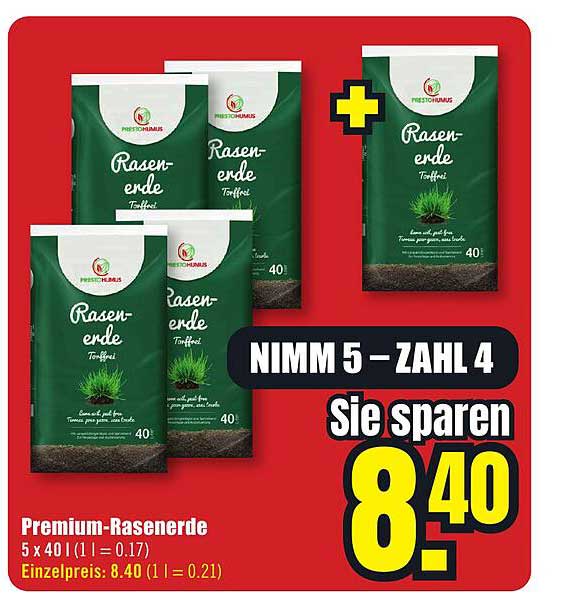 Premium-Rasenerde
