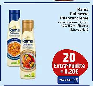 Rama Culinessse Pflanzencreme