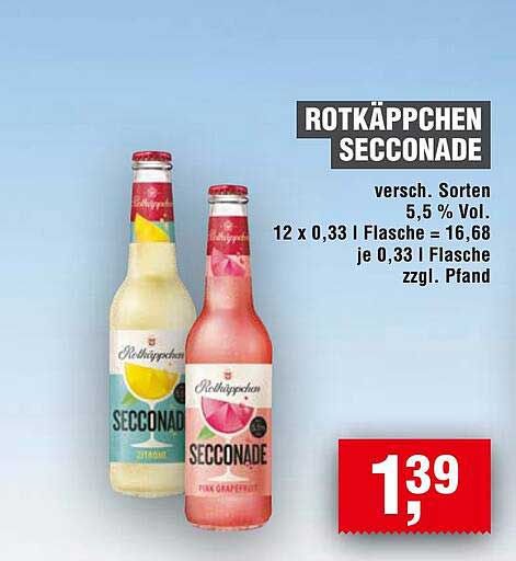 ROTKÄPPCHEN SECCONADE
