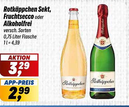 Rotkäppchen Sekt, Fruchtsecco oder Alkoholfrei