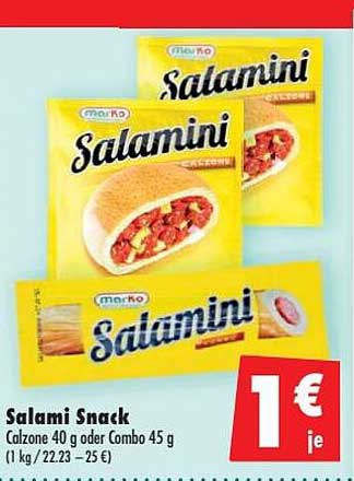 Salami Snack