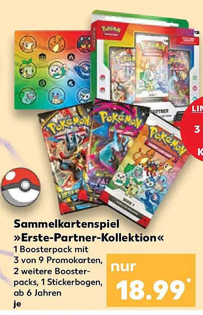 Sammelkartenspiel »Erste-Partner-Kollektion«
