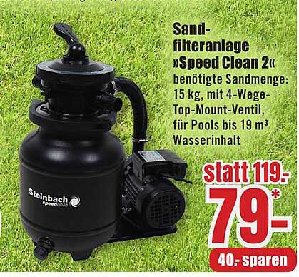 Sand-filteranlage »Speed Clean 2«