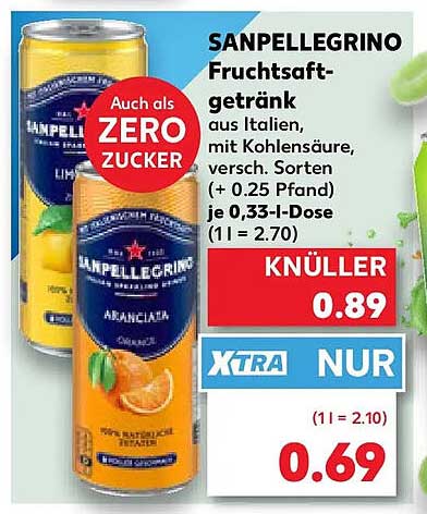 SANPELLEGRINO Fruchtsaftgetränk
