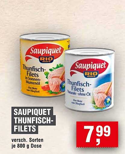SAUPIQUET THUNFISCH-FILETS