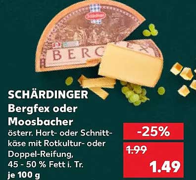 SCHÄRDINGER Bergfex oder Moosbacher