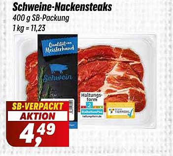 Schweine-Nackensteaks