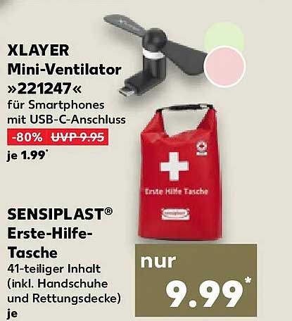 SENSIPLAST® Erste-Hilfe-Tasche 41-teilig