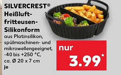 SILVERCREST® Heißluft-fritteusen-Silikonform