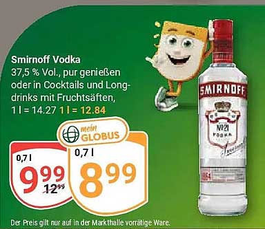 Smirnoff Vodka