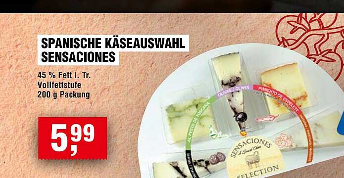 SPANISCHE KÄSEAUSWAHL SENSACIONES