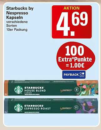 Starbucks by Nespresso Kapseln