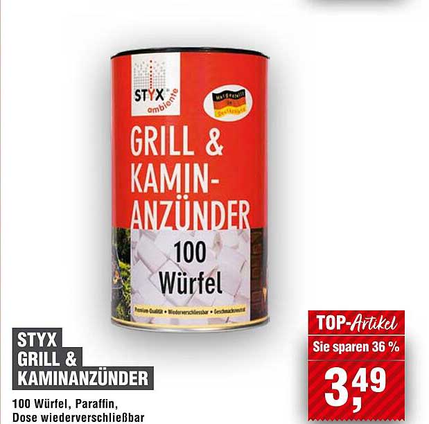 STYX GRILL & KAMINANZÜNDER