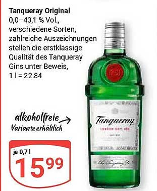 Tanqueray Original