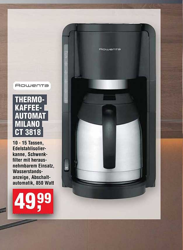 THERMO-KAFFEE-AUTOMAT MILANO CT 3818