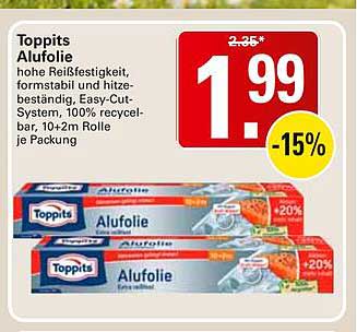 Toppits Alufolie