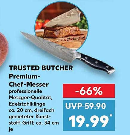 TRUSTED BUTCHER Premium-Chef-Messer