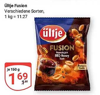 ültje Fusion Verschiedene Sorten, 1 kg = 11.27
