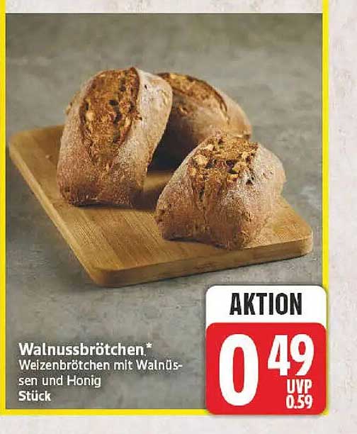 Walnussbrötchen*