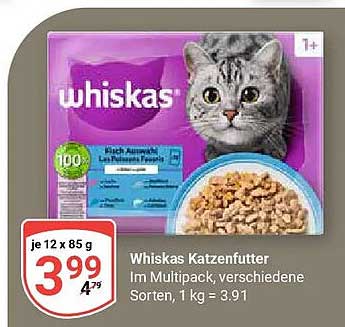 Whiskas Katzenfutter