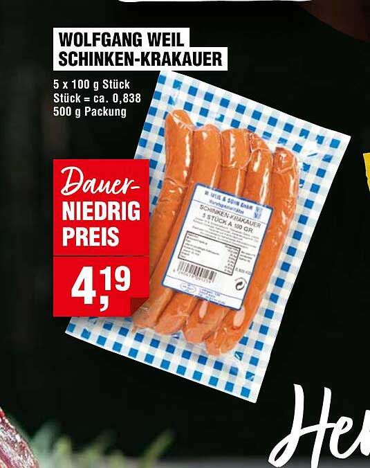 WOLFGANG WEIL SCHINKEN-KRAKAUER