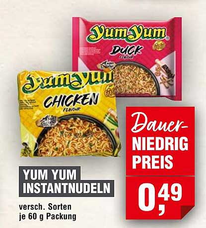 YUM YUM INSTANTNUDELN