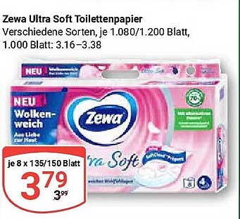 Zewa Ultra Soft Toilettenpapier