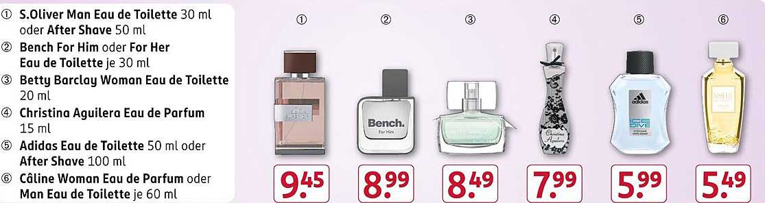 Adidas Eau de Toilette 50 ml oder After Shave 100 ml