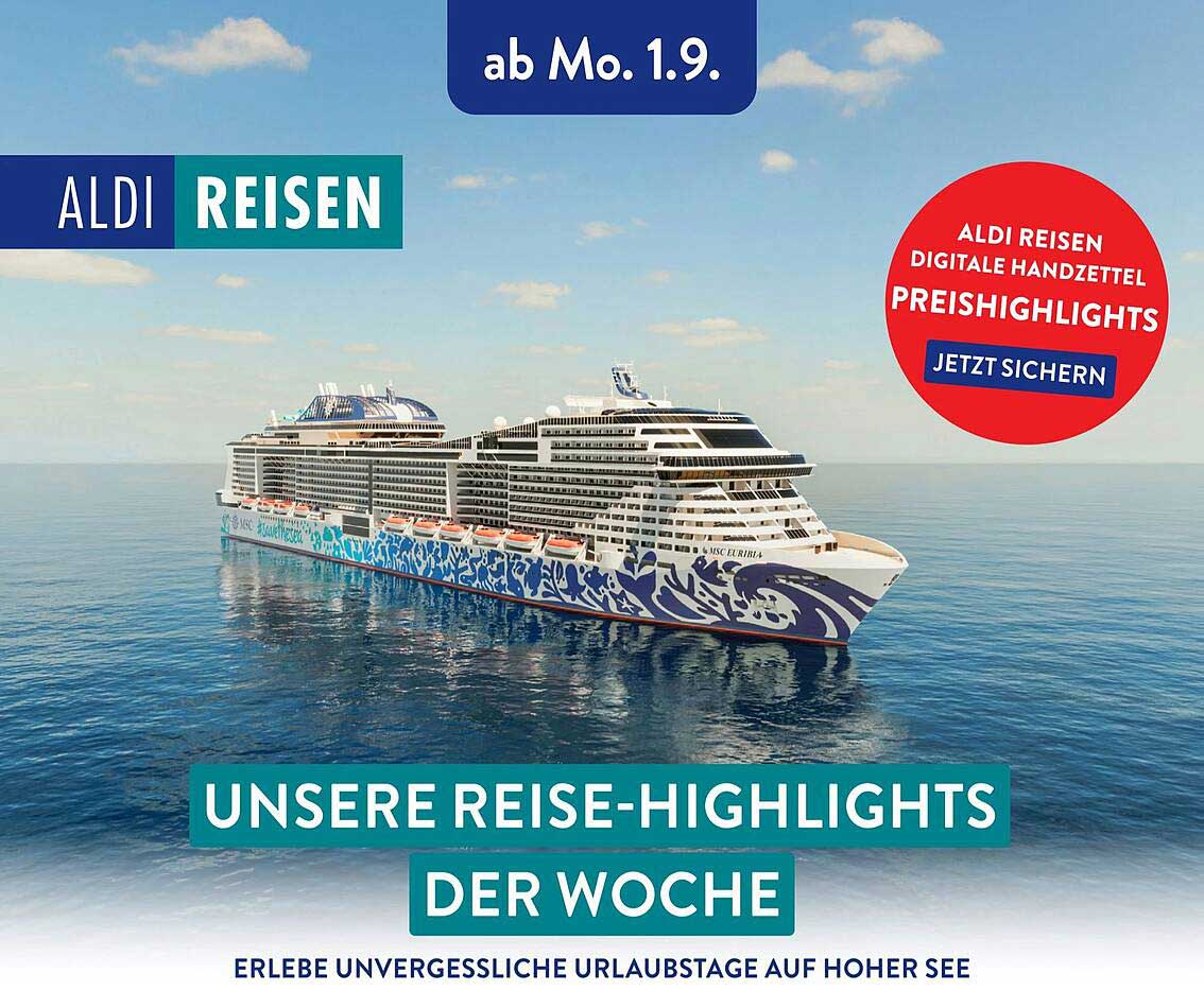 ALDI Reisen - Unsere Reise-Highlights der Woche