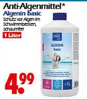 Anti-Algenmittel Algenin basic - 1 Liter