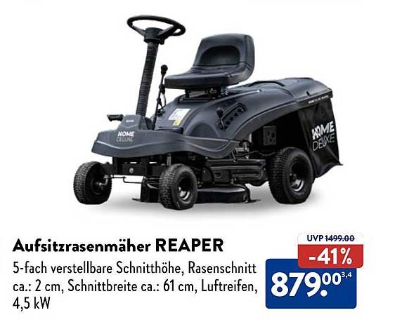Aufsitzrasenmäher REAPER