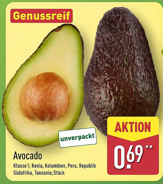 Avocado (Genussreif)