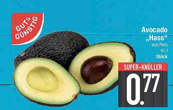 Avocado „Hass“ aus Peru